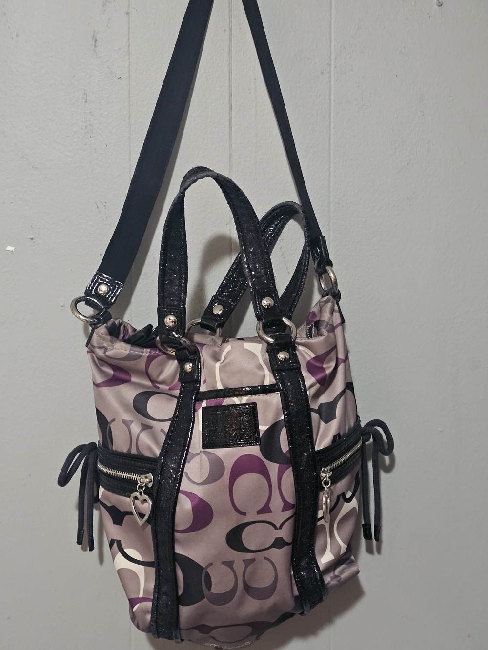 Coach Poppy Y2k Purse Some Peeling On Handles See Photos